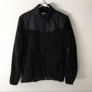 Black + Black Fleece Jacket